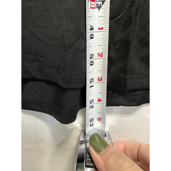 Torrid 3X Black Maxi Studio Knit Dress Cutout Waist Ruched Front 22/24 NWT - Picture 6 of 9